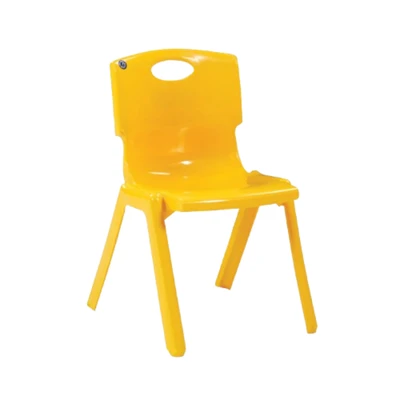 Детски стол жълт MEVSIM PLASTIC